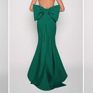 ISO GREEN ALEXIA MARIA DRESS